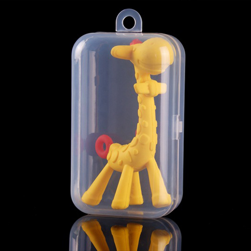 Giraffe Teether Silicone Teething Toy